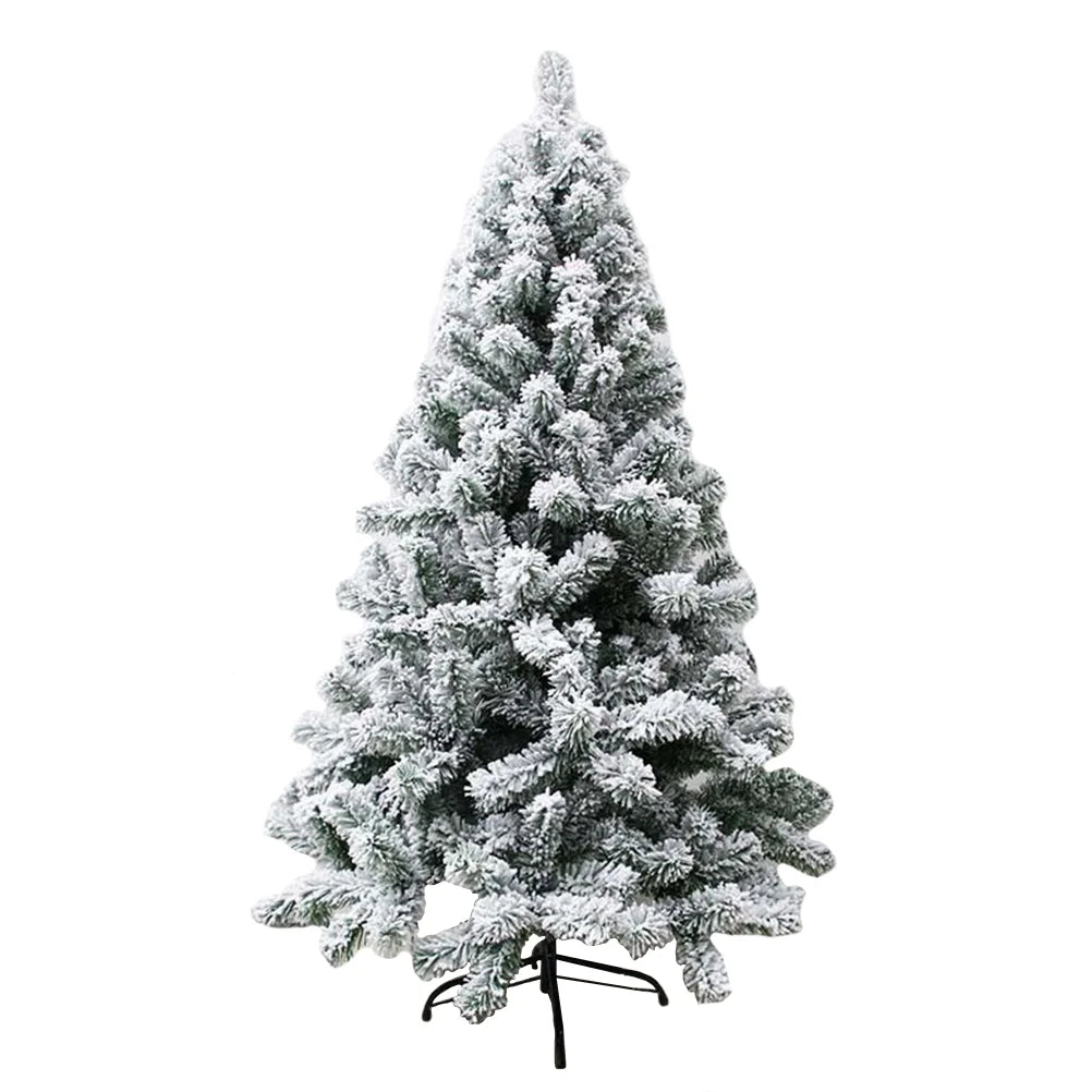 Árvore de Natal Artificial Pinheiro Grande Adorável Decoração de Natal Adorno Branco Requintado