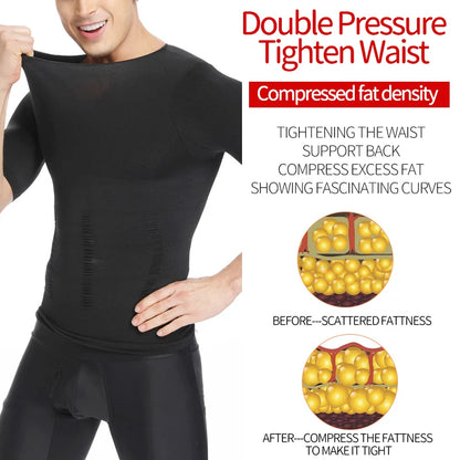 Homens Emagrecimento Corpo Shaper Barriga Controle Shapewear Homem Shapers Modelagem Roupa Interior Cintura Treinador Postura Corretiva Colete Espartilho