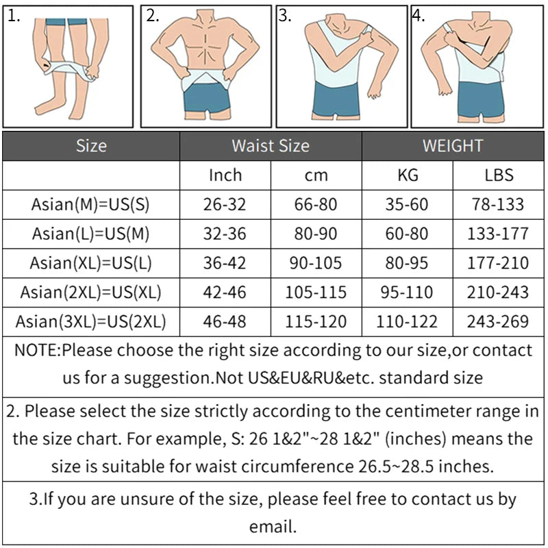 Homens Emagrecimento Corpo Shaper Barriga Controle Shapewear Homem Shapers Modelagem Roupa Interior Cintura Treinador Postura Corretiva Colete Espartilho