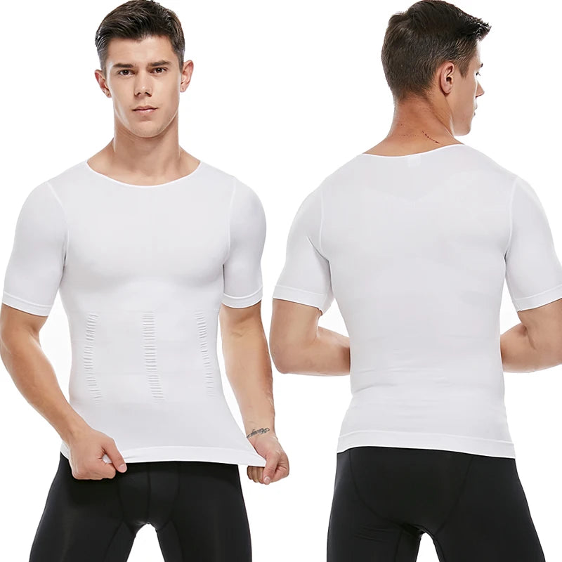 Homens Emagrecimento Corpo Shaper Barriga Controle Shapewear Homem Shapers Modelagem Roupa Interior Cintura Treinador Postura Corretiva Colete Espartilho