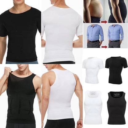 Homens Emagrecimento Corpo Shaper Barriga Controle Shapewear Homem Shapers Modelagem Roupa Interior Cintura Treinador Postura Corretiva Colete Espartilho