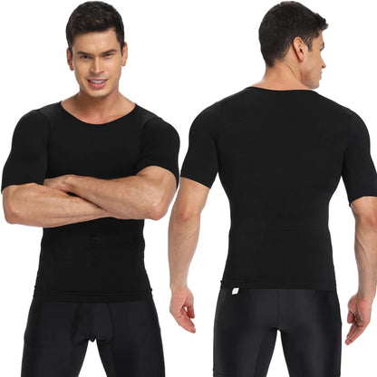 Homens Emagrecimento Corpo Shaper Barriga Controle Shapewear Homem Shapers Modelagem Roupa Interior Cintura Treinador Postura Corretiva Colete Espartilho