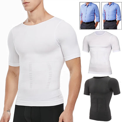 Homens Emagrecimento Corpo Shaper Barriga Controle Shapewear Homem Shapers Modelagem Roupa Interior Cintura Treinador Postura Corretiva Colete Espartilho